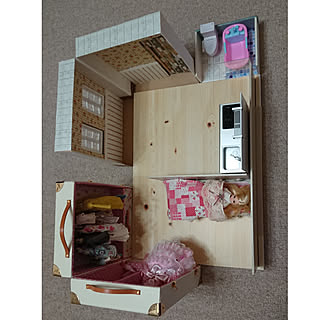 100均 リカちゃんハウスのインテリア実例 Roomclip ルームクリップ