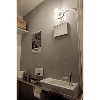 コンクリートエフェクトペイントのインテリア実例 | RoomClip(ルーム 商品の コンクリートエフェクトペイント その他