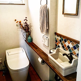 女性の、、の「バス/トイレ」についてのインテリア実例