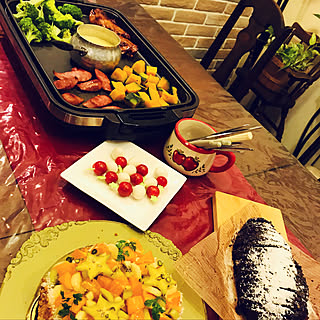 クリスマス チーズフォンデュのインテリア実例 Roomclip ルームクリップ