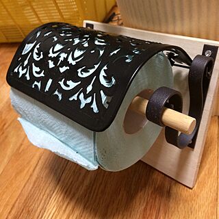 セリア トイレットペーパーホルダーdiyのインテリア 手作りの実例 Roomclip ルームクリップ