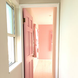 ピンクドアのインテリア実例 Roomclip ルームクリップ