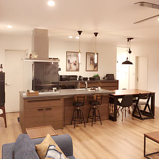 部屋全体/オープンキッチン/積水ハウス/いいね、フォロー本当に感謝です♡/RoomClip始めて1年...などのインテリア実例 - 2018-04-30 01:02:29