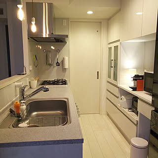 キッチン/タカラスタンダード/タカラスタンダードキッチン/セキスイハイム/ホワイト×グレー...などのインテリア実例 - 2018-10-05 03:04:08