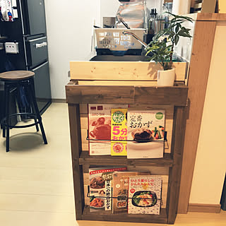 料理本収納のインテリア実例 Roomclip ルームクリップ