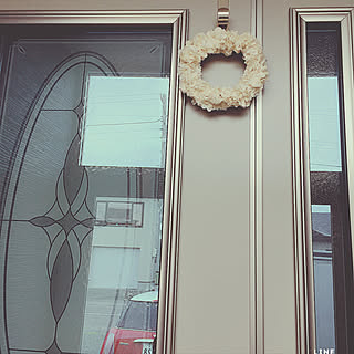 玄関/入り口/いいね、フォロー本当に感謝デス☺︎/ハンドメイド/自己満足^ ^/好きなものに囲まれて暮らす...などのインテリア実例 - 2017-07-28 13:52:43