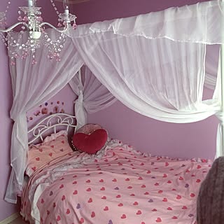 プリンセス部屋のインテリア実例 Roomclip ルームクリップ
