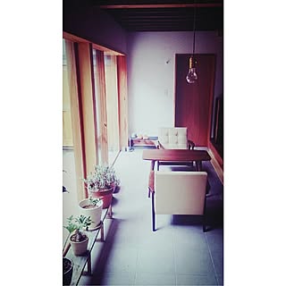 観葉植物 カフェテーブルのインテリア実例 Roomclip ルームクリップ