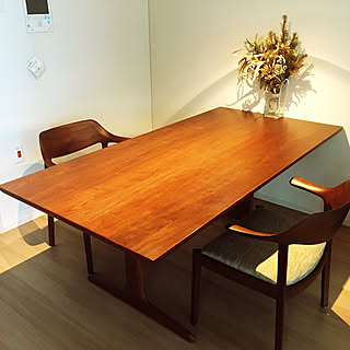 カンディハウス/カンディハウスダイニング/ブラウンインテリア/机のインテリア実例 - 2019-08-09 14:52:13