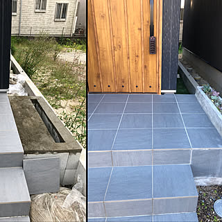 玄関ポーチdiyのインテリア 手作りの実例 Roomclip ルームクリップ