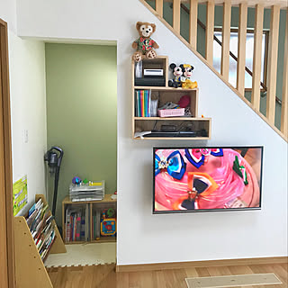 キッズスペース 階段下のインテリア実例 Roomclip ルームクリップ