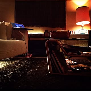 リビング/間接照明/床/テーブルのインテリア実例 - 2012-05-08 00:35:12