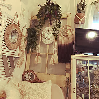 壁/天井/アンティークドア/ヴィンテージ/壁/天井/グリーンのある暮らし...などのインテリア実例 - 2019-01-22 14:09:50