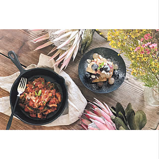 机/onthetable/うちカフェ/花のある暮らし/キングプロテア...などのインテリア実例 - 2018-10-29 15:24:46