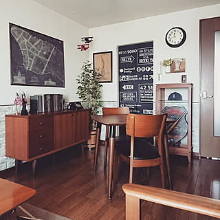 ブラウン/ダイソー/飛行機/模型/フェイクグリーン...などのインテリア実例 - 2017-11-16 19:23:04