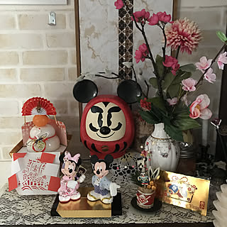 ディズニー お正月のインテリア実例 Roomclip ルームクリップ