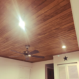 シーリングファン/カリフォルニアスタイル/ハンドメイド/DIY/星...などのインテリア実例 - 2020-01-19 15:23:08