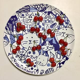 棚/かめらまーく消し/さくらんぼ/大皿/Manhattaner’s...などのインテリア実例 - 2018-05-14 21:48:28