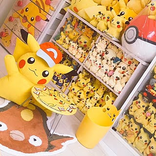 ポケモン ピカチュウ部屋のインテリア実例 Roomclip ルームクリップ