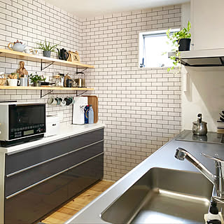 キッチン収納/TOTO/TOTOのキッチン/シンプルモダン/モノトーンインテリア...などのインテリア実例 - 2019-09-24 15:45:07