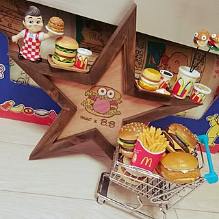 ベッド周り/ハンバーガー/muc☆star/ツボ友♡/RCの出会いに感謝♡...などのインテリア実例 - 2016-06-24 20:01:43