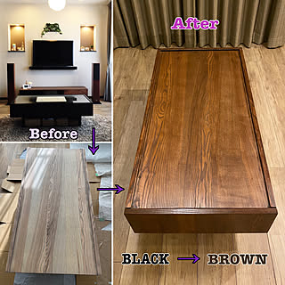 家具diy ペンキ塗装のインテリア 手作りの実例 Roomclip ルームクリップ