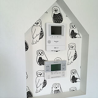 サンゲツ フクロウの壁紙のインテリア実例 Roomclip ルームクリップ