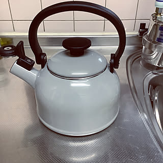 ホーローケトル やかん ケトルのインテリア実例 Roomclip ルームクリップ