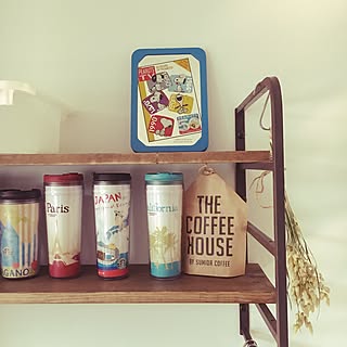 棚 スターバックスタンブラーのインテリア実例 Roomclip ルームクリップ