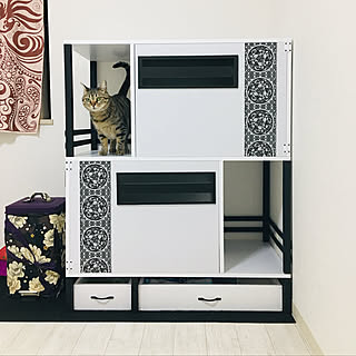 猫トイレdiyのインテリア 手作りの実例 Roomclip ルームクリップ