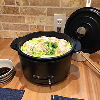 大活躍/ミルフィーユ鍋/鍋料理/モノトーン好き/モノトーンインテリア...などのインテリア実例 - 2019-02-28 11:33:43
