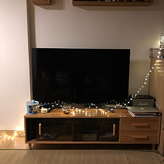 フェアリーライト/一人暮らし/照明/マカオの部屋/部屋全体のインテリア実例 - 2020-02-25 03:42:58