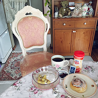 甘い香りのコーヒーが好き/ブラックは飲めません/フレーバーコーヒー好き/バニラフレーバーコーヒー/クリーム&お砂糖...などのインテリア実例 - 2019-06-01 16:59:02