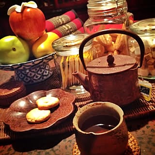 リビング/食器/アジアン雑貨/ティータイムのインテリア実例 - 2012-07-02 21:32:21