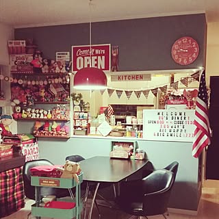 100均 アメリカンポップのインテリア実例 Roomclip ルームクリップ