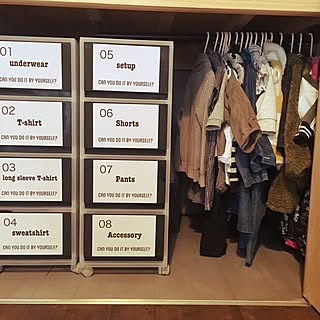 押入れ収納 子供服収納のインテリア実例 Roomclip ルームクリップ