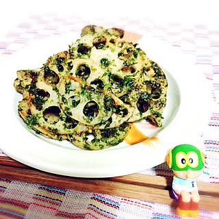 部屋全体/歯海苔は覚悟してね(-.-)/ちょっこりーずパーマン/jamさんに教えて頂きました!(^ω^)/青海苔繋がりで、みどりのパーやんのインテリア実例 - 2014-12-12 22:51:32
