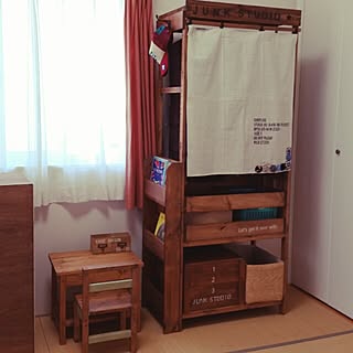 棚/DIY/ハンガーラック/木材処理班/オイルフィニッシュ...などのインテリア実例 - 2015-08-27 11:27:30