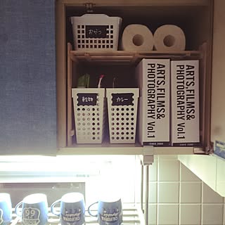 棚/賃貸でも楽しく♪/ダイソー/すのこ棚/すのこリメイク...などのインテリア実例 - 2017-04-06 22:26:21