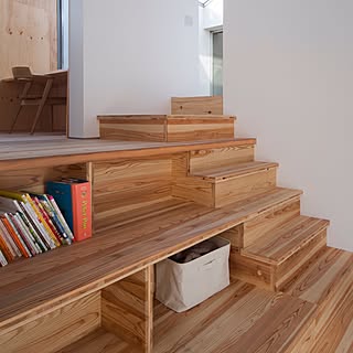 本棚 階段のインテリア実例 Roomclip ルームクリップ