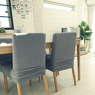 ダイニングチェアカバーのインテリア実例 Roomclip ルームクリップ ダイニングチェアカバーのインテリア実例 Roomclip ルームクリップ