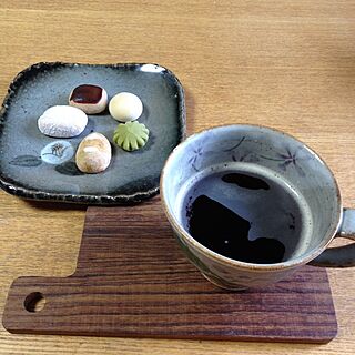 机/コーヒーが似合ううつわ/和菓子/おうちカフェのインテリア実例 - 2013-12-25 10:29:50