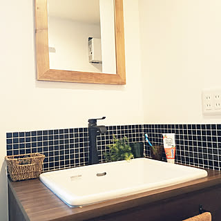 木枠ミラーのインテリア実例 Roomclip ルームクリップ