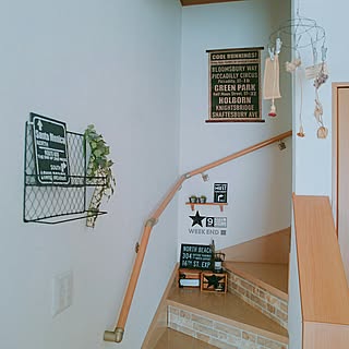 リビング階段 100均大好きのインテリア実例 Roomclip ルームクリップ