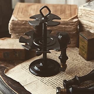 棚/アクセサリースタンド/スタンプ/スタンプホルダー/アンティークスタンプホルダー/ブロカント...などのインテリア実例 - 2015-09-01 18:13:07
