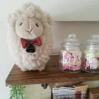 ぬいぐるみ おみやげのおしゃれなアレンジ 飾り方のインテリア実例 Roomclip ルームクリップ
