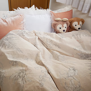 ピンク/ZARA HOME/女の子/ベッドリネン/ZARA HOMEクッションカバー...などのインテリア実例 - 2019-03-20 23:05:02