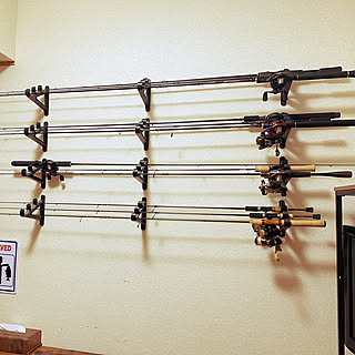 ロッドホルダーのインテリア実例 Roomclip ルームクリップ