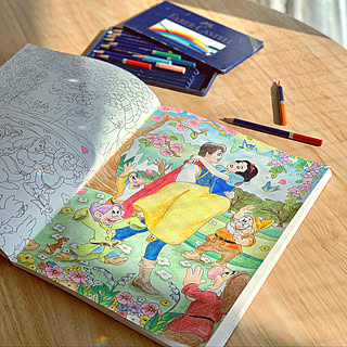 趣味 塗り絵のおしゃれなインテリア 部屋 家具の実例 Roomclip ルームクリップ