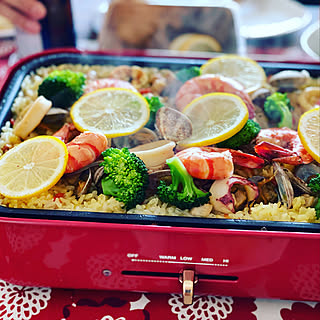 キッチン/パーティー/パエリア/ホットプレート/BRUNO...などのインテリア実例 - 2020-01-21 19:05:46